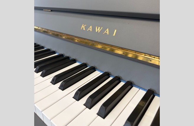 Kawai Smudge Grey CE-8 Upright Piano, Used - All Inclusive Premium Package (SN:K1000536) - Image 5